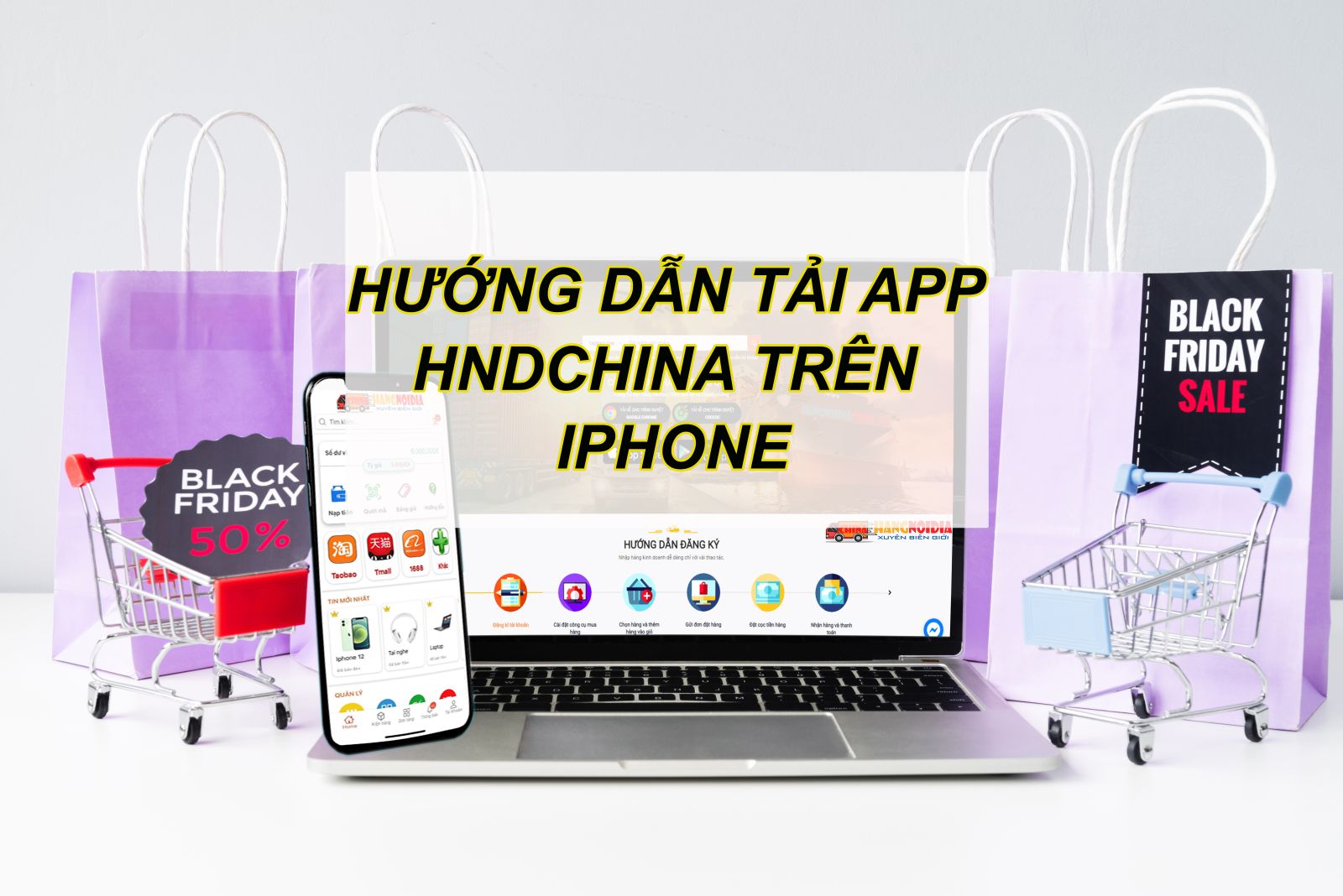 HƯỚNG DẪN TẢI APP HND CHINA TRÊN HỆ ĐIỀU HÀNH IOS